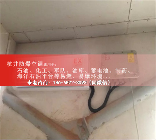 乙烷仓库防爆空调机案例图